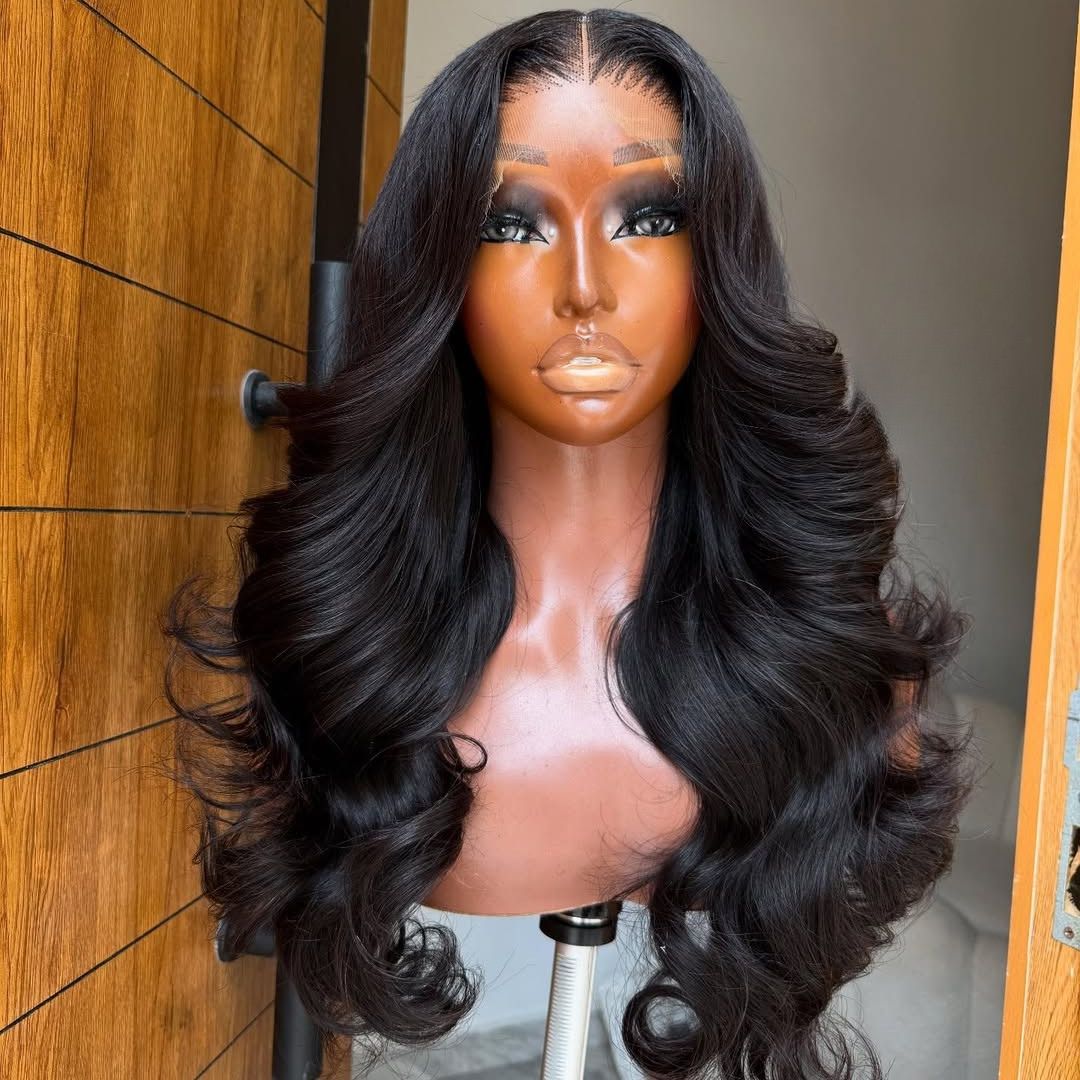 Eullair Drawstring Glueless Lace Wig Long Wavy Hair 9x6 Lace Front for Black Women Ready to Wear Wigs