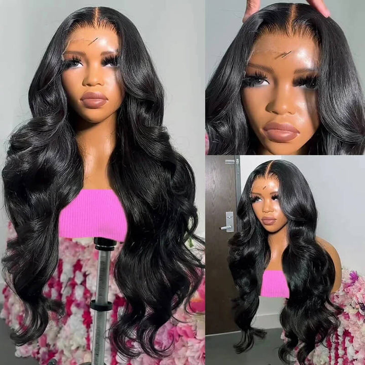 eullair 4x4 HD Transparent Lace Closure Wig Best Human Hair Wigs For Women All Textures 12-30