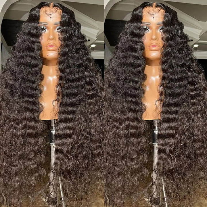eullair 4x4 HD Transparent Lace Closure Wig Best Human Hair Wigs For Women All Textures 12-30