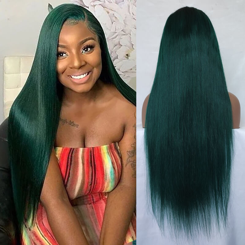 Flash Sale $189=30inch Wig| eullair TikTok Trendy Bomb Pre Colored 13x4 Lace Frontal Human Hair Wig with Invisible Lace