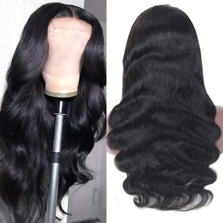 eullair 4x4 HD Transparent Lace Closure Wig Best Human Hair Wigs For Women All Textures 12-30