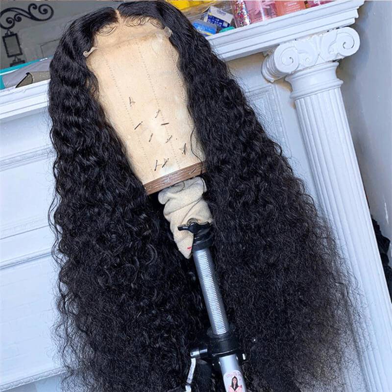 eullair Bomb 4x1/13x1 T Part Lace Front Human Hair Wig Pre Plucked With Baby Hair For Women