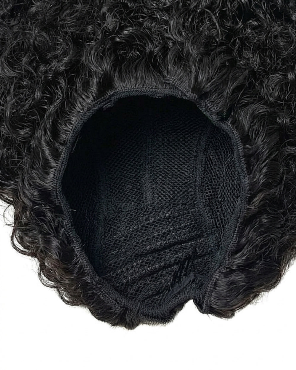 eullair Natural Curly Human Hair Drawstring Ponytail Curly Hair Extensions For Black Women