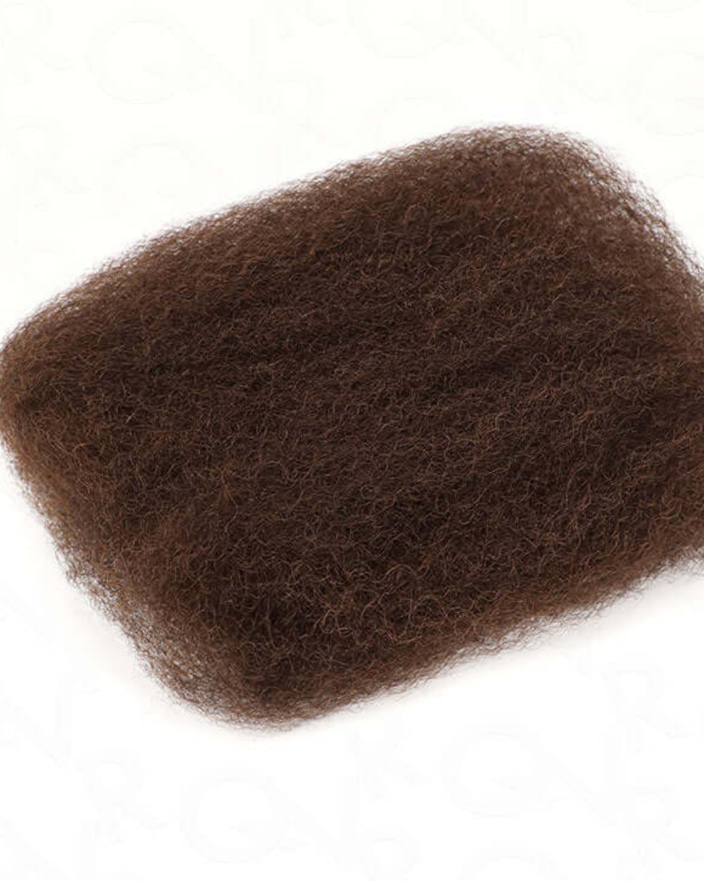 eullair 100% Human Hair Dark Brown Afro kinky Bulk Hair Extensions For Braiding Dreadlock Human Hair - Natural Black Afro Kinky Texture