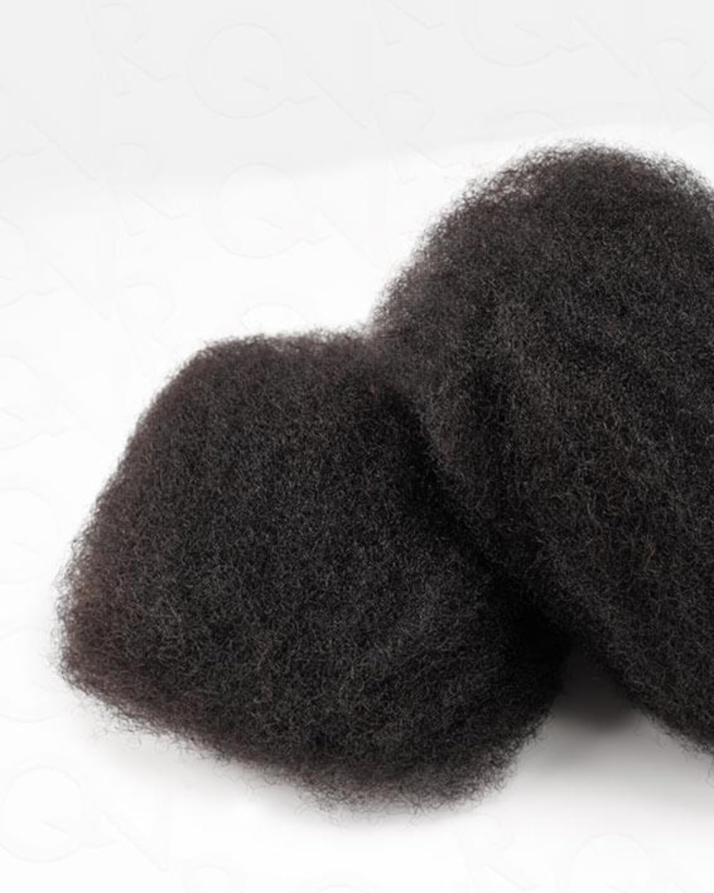 eullair 100% Human Hair Bulk for Braiding & Dreadlocks - Natural Black Afro Kinky Texture