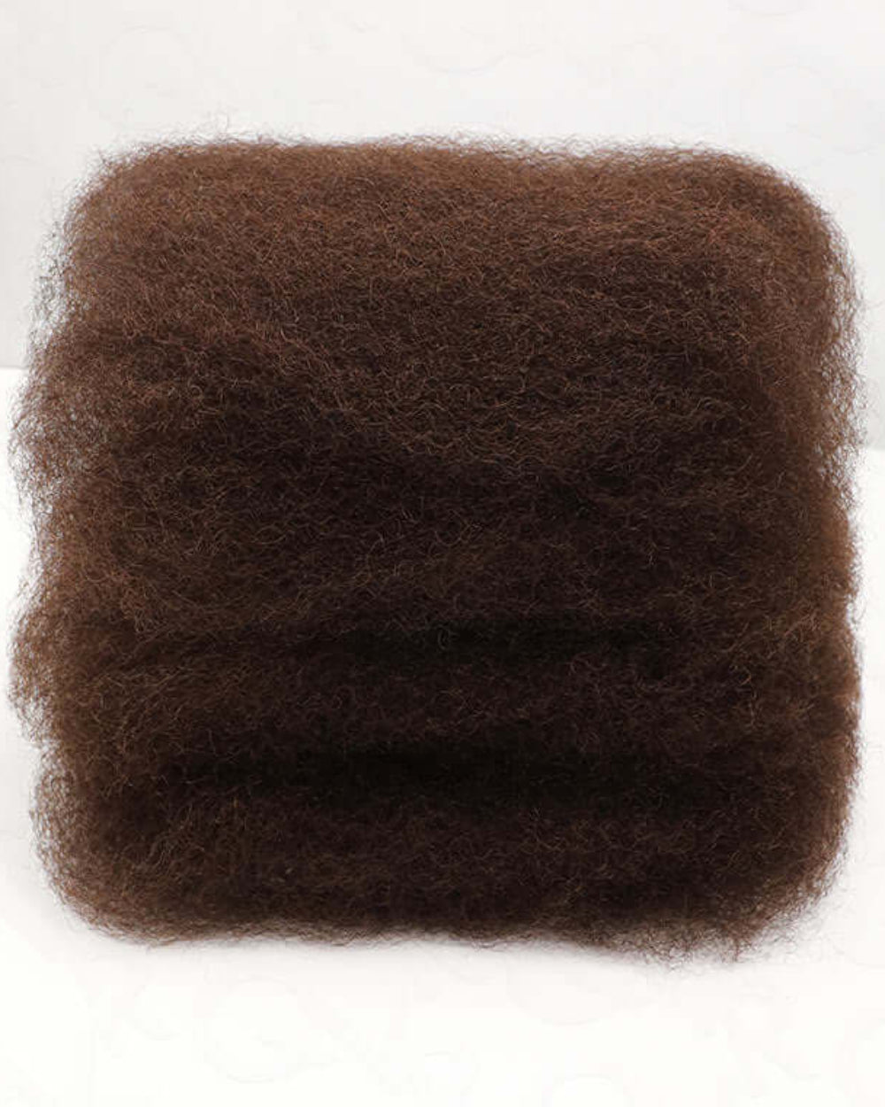 eullair 100% Human Hair Dark Brown Afro kinky Bulk Hair Extensions For Braiding Dreadlock Human Hair - Natural Black Afro Kinky Texture