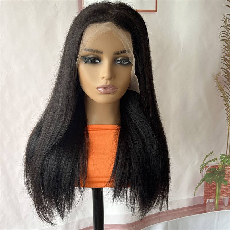 $259 Flash Sale | eullair Super Double Drawn Bone Straight 13x4 Lace Frontal Wig 22inch Full Ends