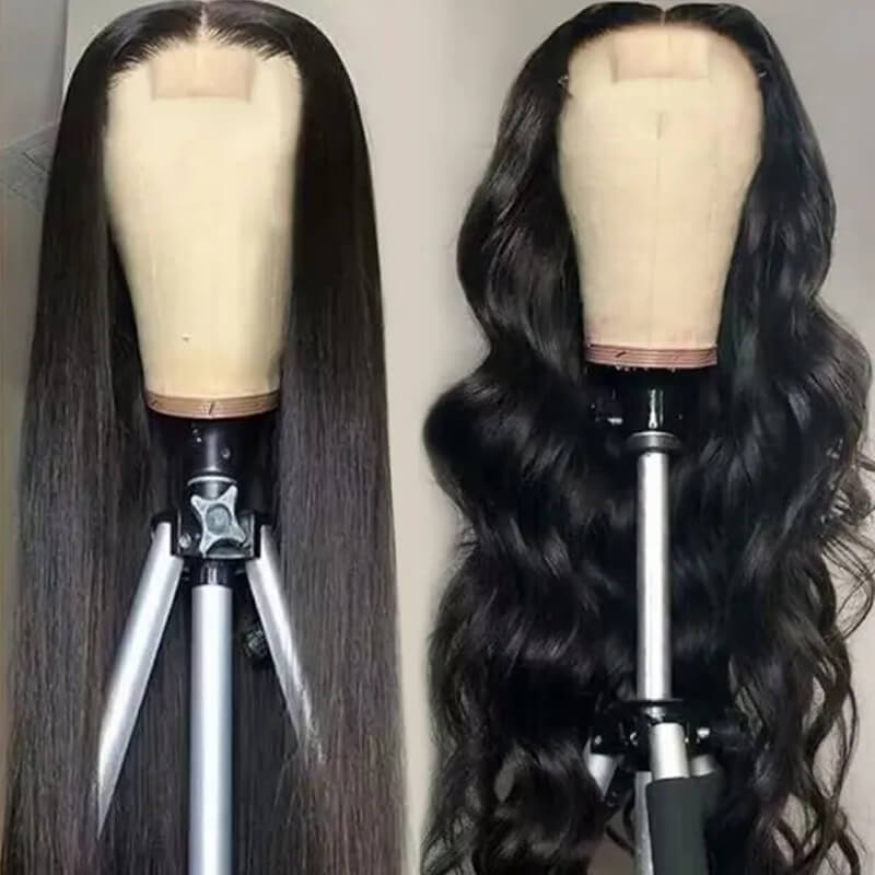 eullair Kim K 2x6 Lace Closure Wig | Deep Part Human Hair Wig Transparent Lace All Textures