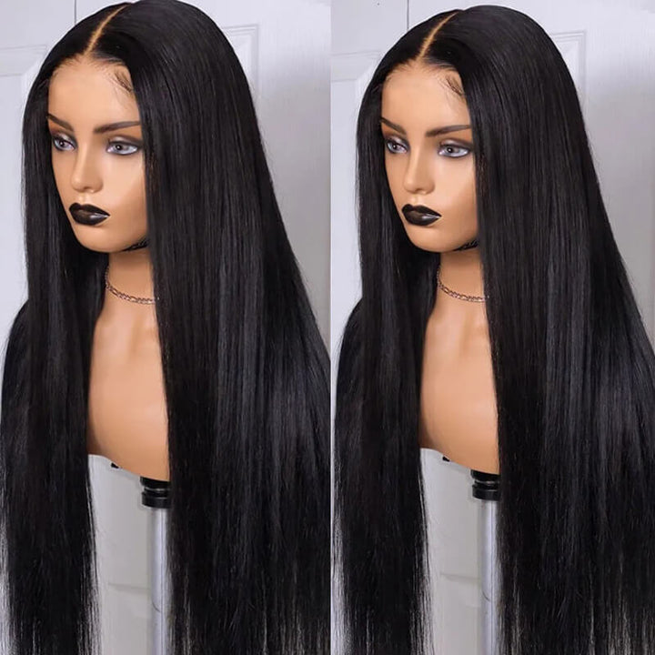 eullair Kim K 2x6 Lace Closure Wig | Deep Part Human Hair Wig Transparent Lace All Textures