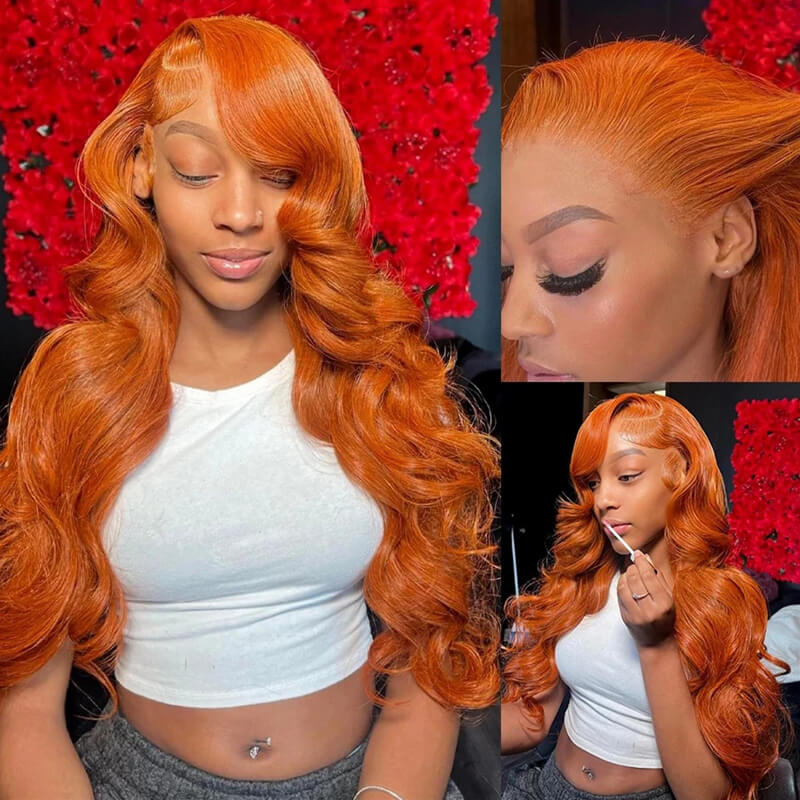 Must Have! eullair Popular #350 Ginger Lace Frontal Wig | Perfect Color For Melanin Girls