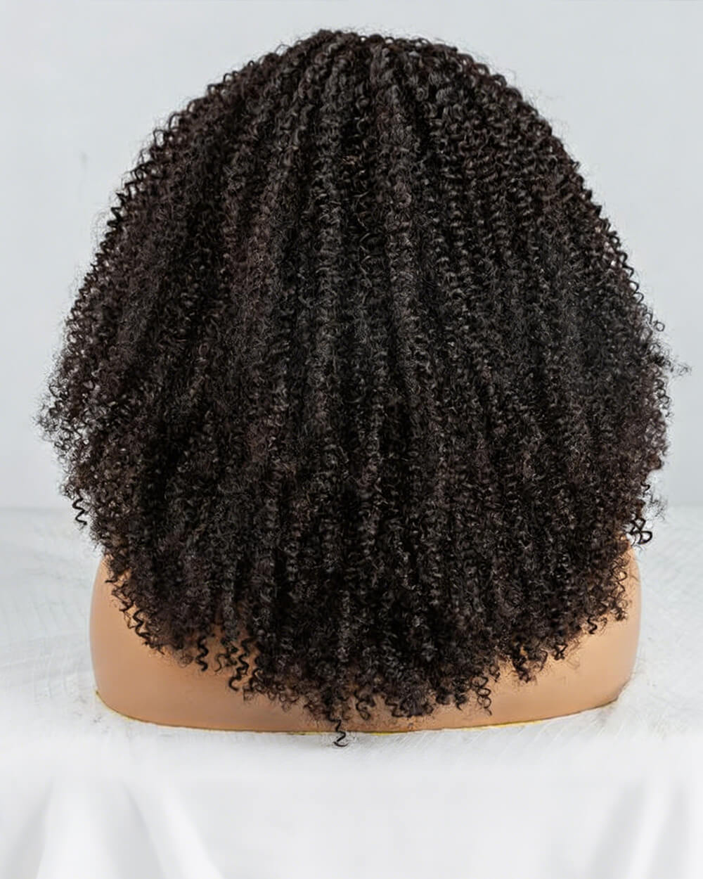 eullair Kinky Curly Headband Wig Ice Silk Band Natural Look Beginner Friendly