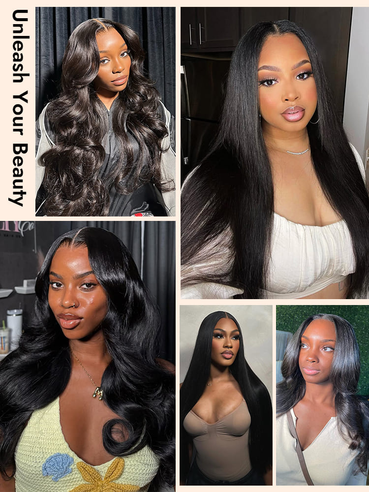 All Texture|eullair Burmese Curly Kim K 2x6 Lace Closure Wig Human Hair Wig Transparent Lace Wig