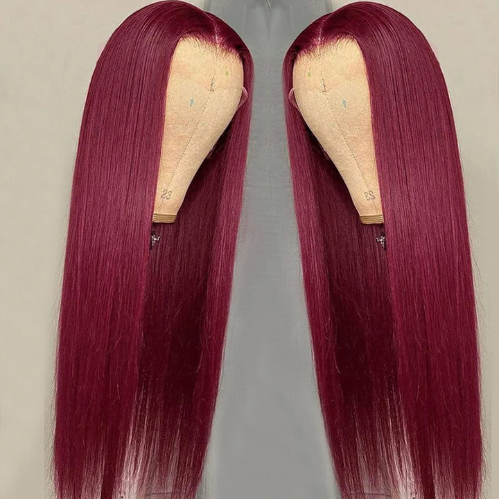 Flash Sale $159=28inch Wig| eullair TikTok Trendy Bomb Pre Colored 13x4 Lace Frontal Human Hair Wig Invisible Lace