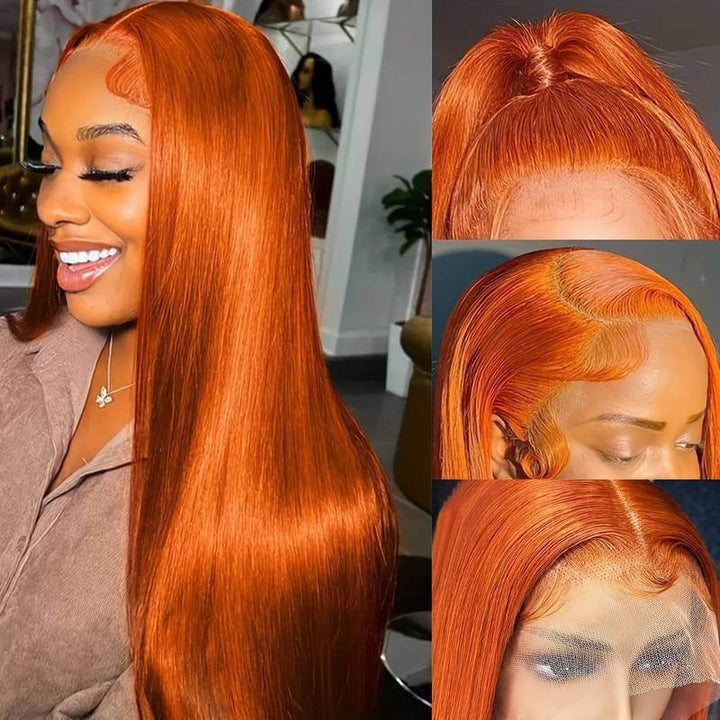 Flash Sale $159=28inch Wig| eullair TikTok Trendy Bomb Pre Colored 13x4 Lace Frontal Human Hair Wig Invisible Lace