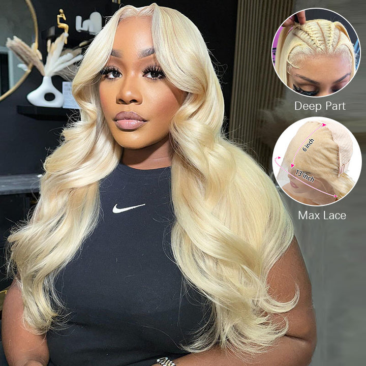 Flash Sale $159=28inch| Fabulous Fall Wavy Colored Wig! eullair Affordable Body Wave Human Hair 13x4 Lace Frontal Wig| Cost-effective Choice