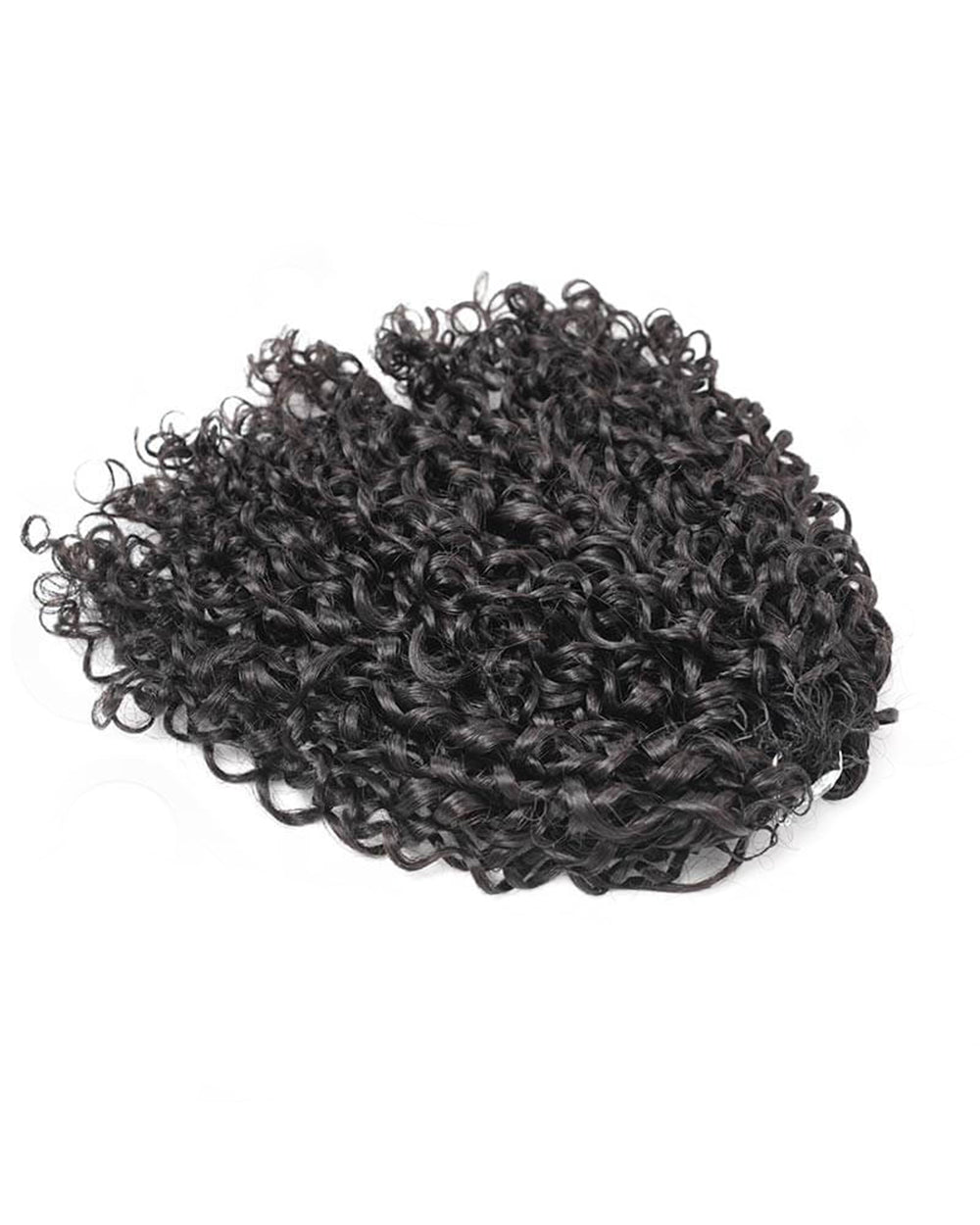 eullair Pixie Curly Feather Crochet Spiral Curl Human Hair Extensions - Pre-Looped For Miracle Knots