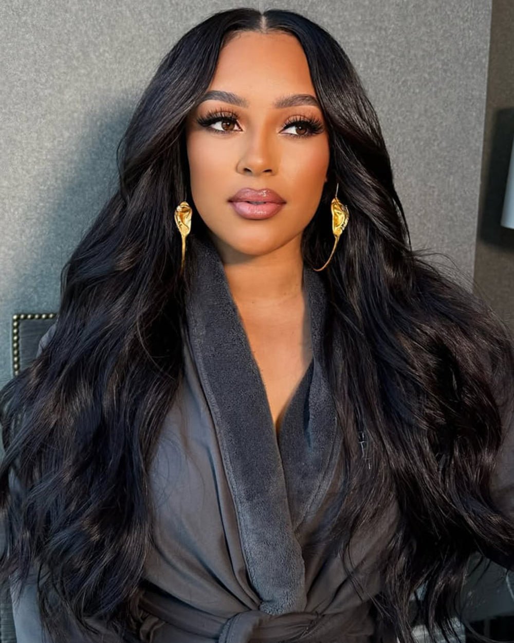 All Texture|eullair Kim K Silky Straight 2x6 Lace Closure Wig Human Hair Wig Transparent Lace Wig