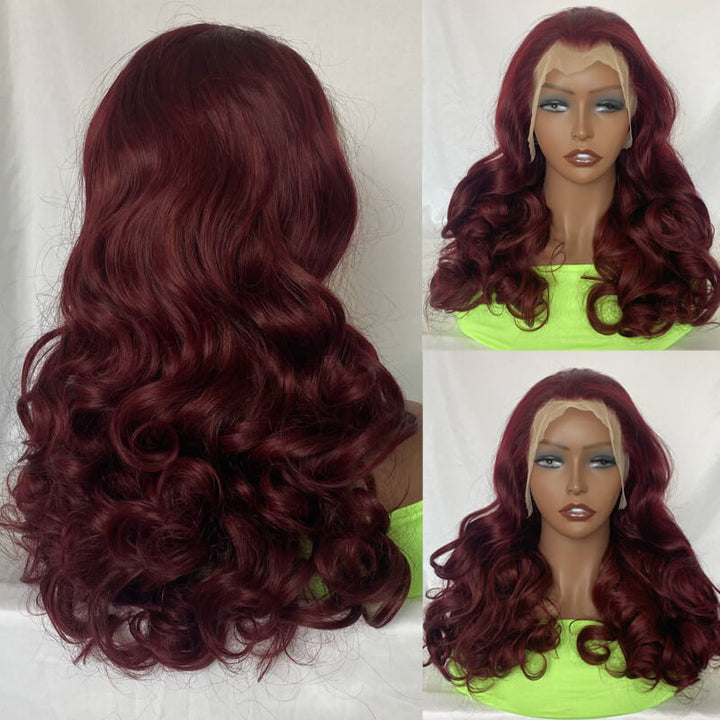 New In eullair 22inch Full & Thickness Glueless 13x4 Lace Frontal Wig High Density| Romantic Loose Curl Wave Wig