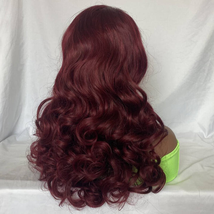 New In eullair 22inch Full & Thickness Glueless 13x4 Lace Frontal Wig High Density| Romantic Loose Curl Wave Wig