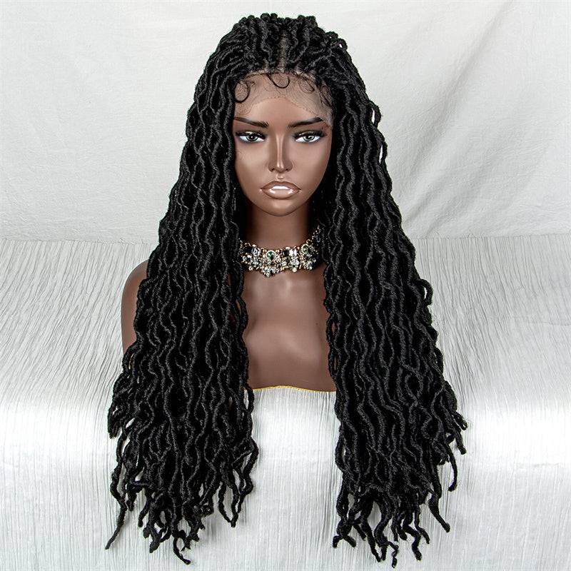 Bertha-BB-004 Synthetic 9x6 Lace Front Wig Braided Wigs For Women Braided Wigs With Baby Hair 28inch