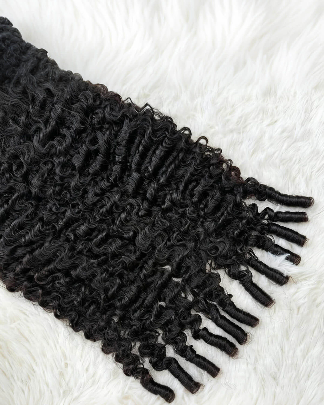 eullair Super Double Drawn Wigs Paring Max 9x6 Burmese Curl Glueless Wigs 250% Density Drawstring Wig