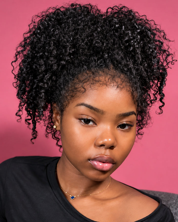 eullair Burmese Curly Snug Fit Upgrade 360 Invisible Strap Glueless Lace Frontal Wig Wear Go High Density