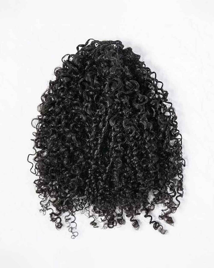 eullair Feather Crochet Curly Hair - 3C-4A Kinky Coily 100% Human Hair Pre-Looped