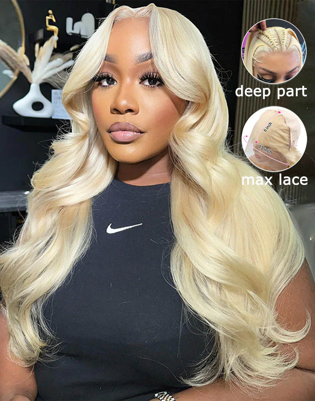 Flash Sale $159=28inch Fabulous Fall Body Wave Wavy Colored Wig eullair Affordable Body Wave Human Hair 13x4 Lace Frontal Wig Cost-effective Choice