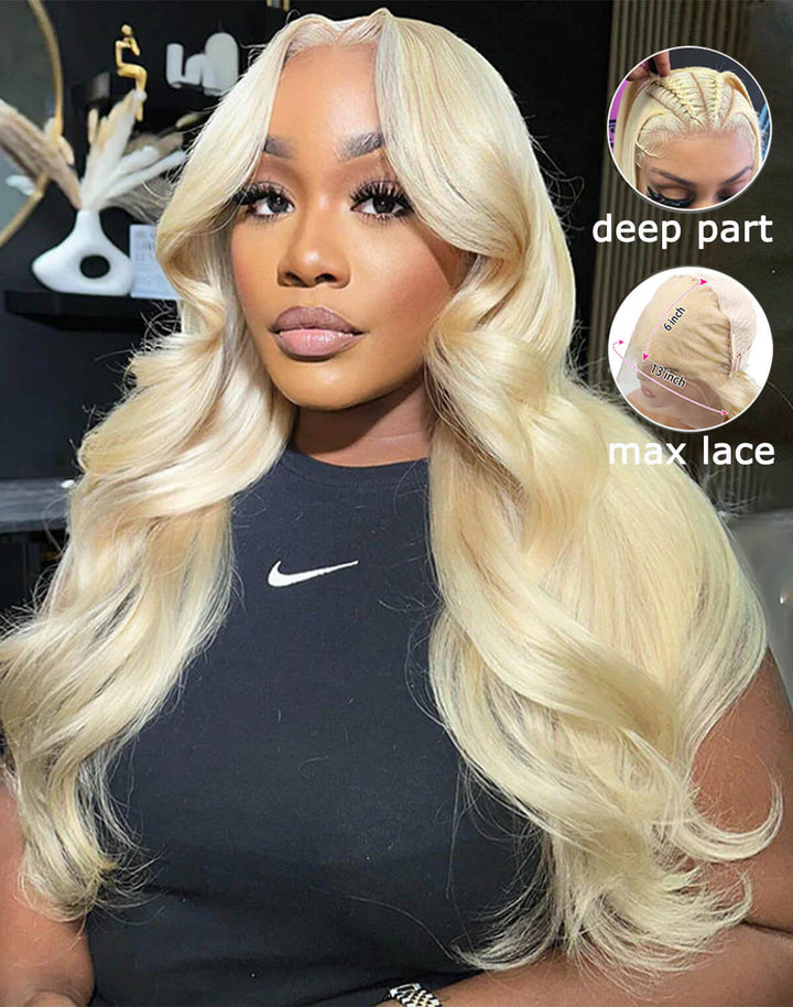 Flash Sale $159=28inch Fabulous Fall Body Wave Wavy Colored Wig eullair Affordable Body Wave Human Hair 13x4 Lace Frontal Wig Cost-effective Choice