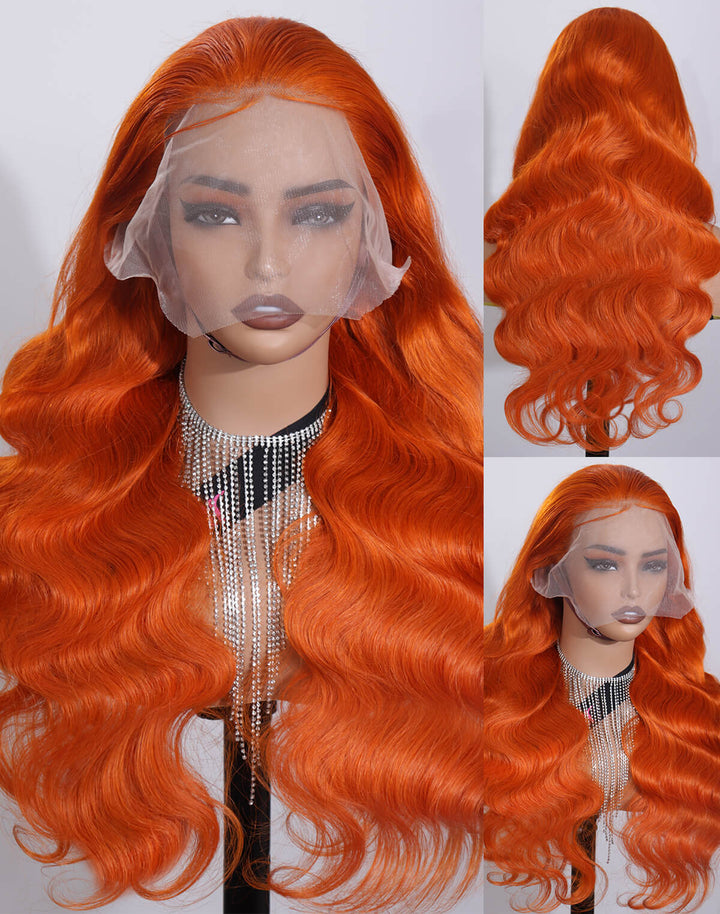 Flash Sale $159=28inch Fabulous Fall Body Wave Wavy Colored Wig eullair Affordable Body Wave Human Hair 13x4 Lace Frontal Wig Cost-effective Choice