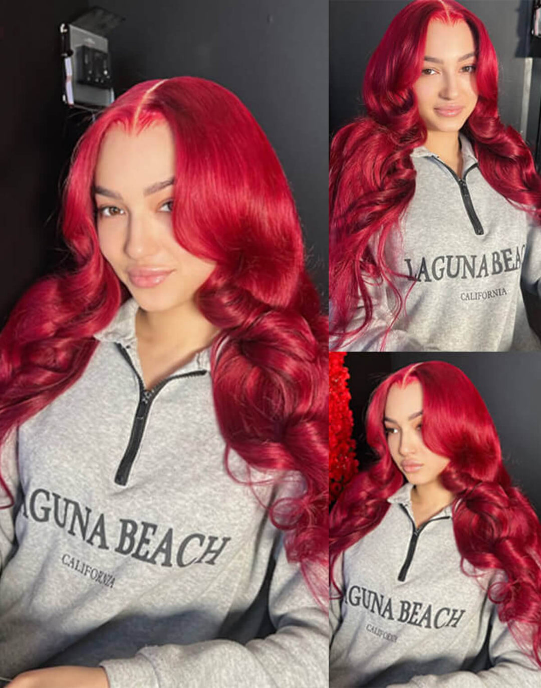 Flash Sale $159=28inch Fabulous Fall Body Wave Wavy Colored Wig eullair Affordable Body Wave Human Hair 13x4 Lace Frontal Wig Cost-effective Choice