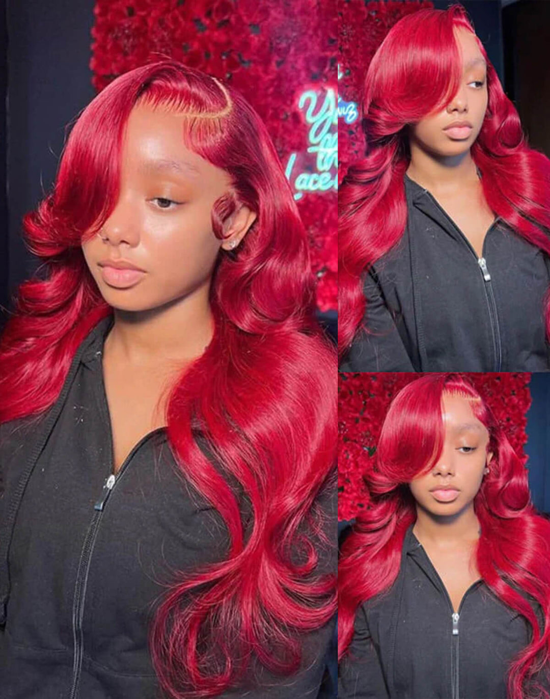 Flash Sale $159=28inch Fabulous Fall Body Wave Wavy Colored Wig eullair Affordable Body Wave Human Hair 13x4 Lace Frontal Wig Cost-effective Choice