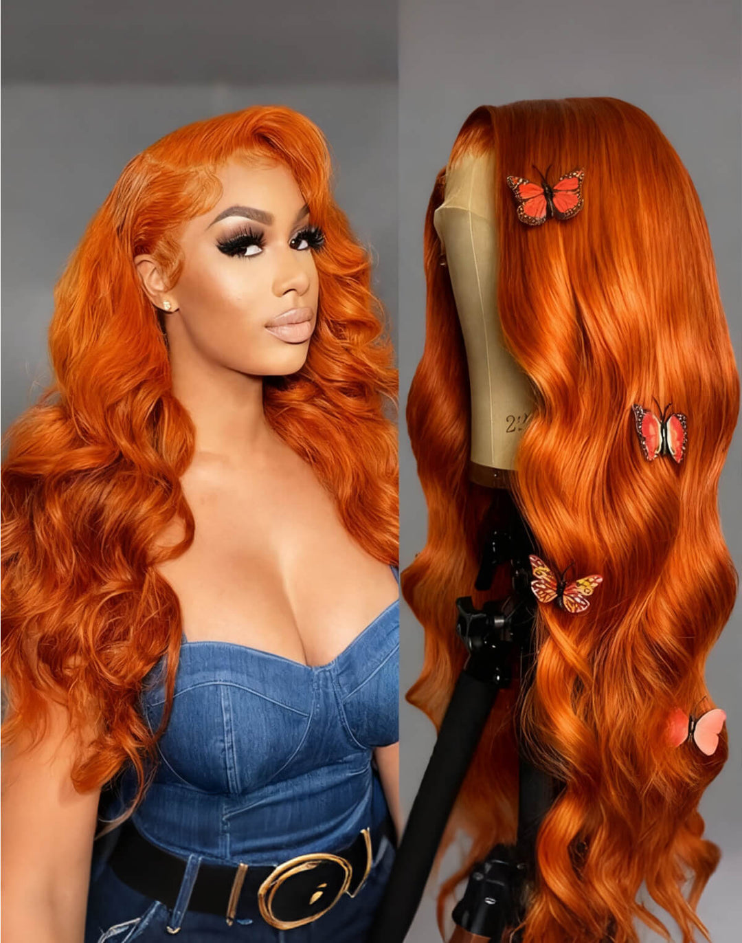 Flash Sale $159=28inch Fabulous Fall Body Wave Wavy Colored Wig eullair Affordable Body Wave Human Hair 13x4 Lace Frontal Wig Cost-effective Choice
