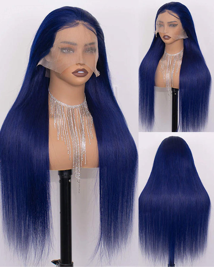 Flash Sale $159=28inch Wig eullair TikTok Trendy Bomb Pre Colored 13x4 Straight Lace Frontal Human Hair Wig Invisible Lace