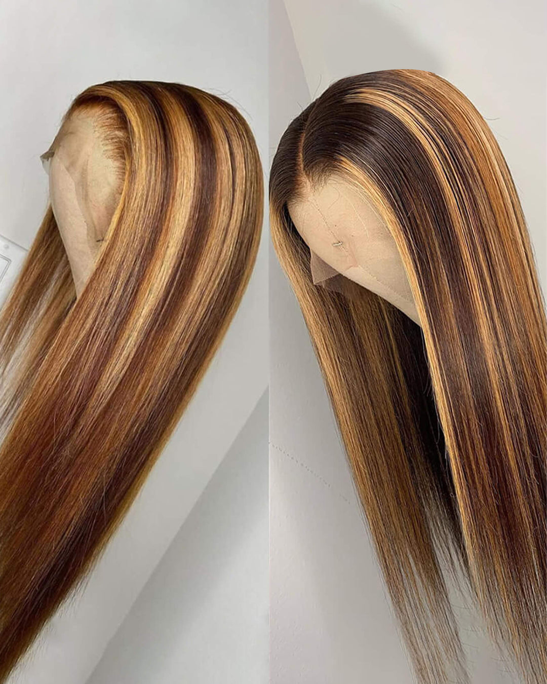 Flash Sale $159=28inch Wig eullair TikTok Trendy Bomb Pre Colored 13x4 Straight Lace Frontal Human Hair Wig Invisible Lace