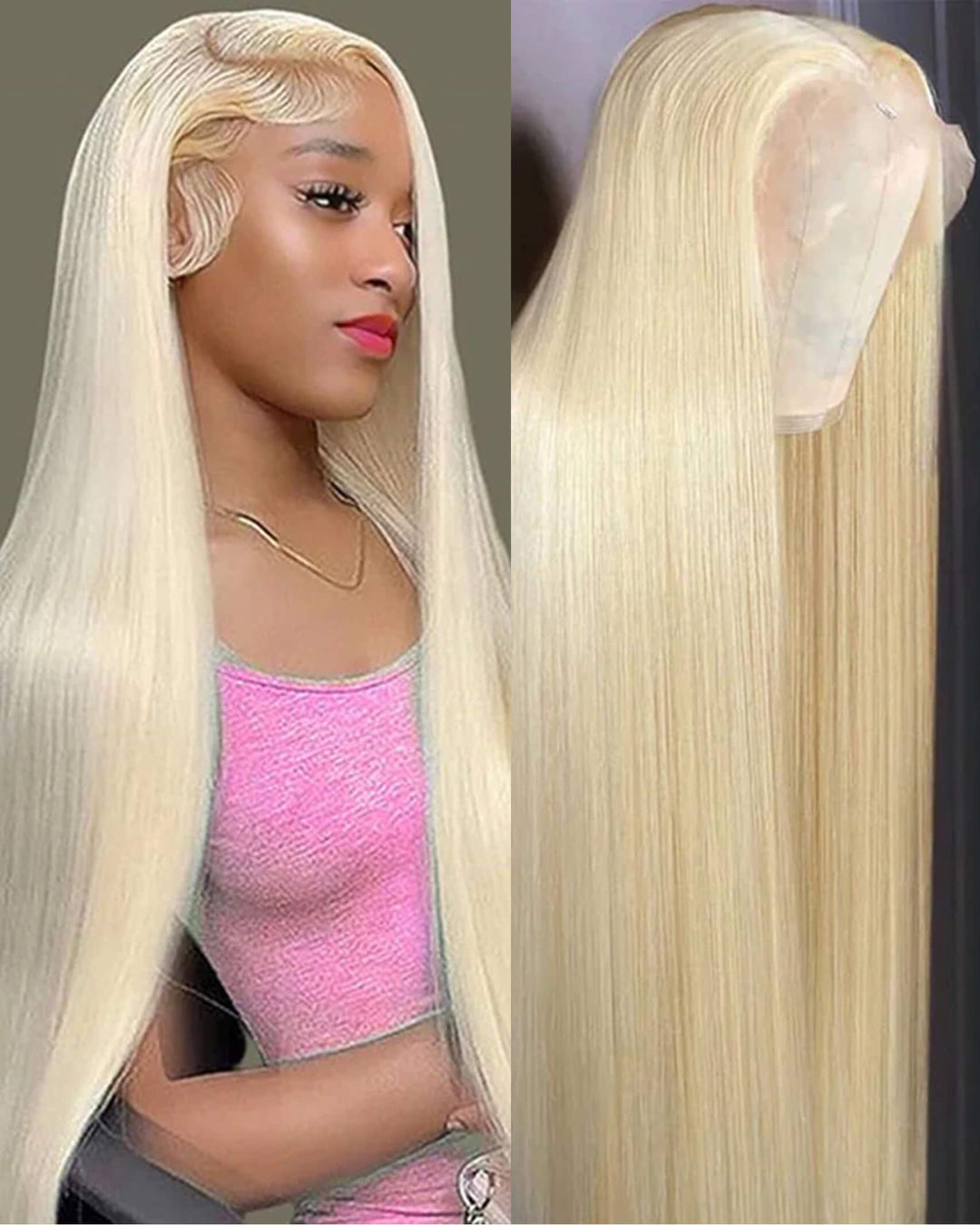 Flash Sale $159=28inch Wig eullair TikTok Trendy Bomb Pre Colored 13x4 Straight Lace Frontal Human Hair Wig Invisible Lace