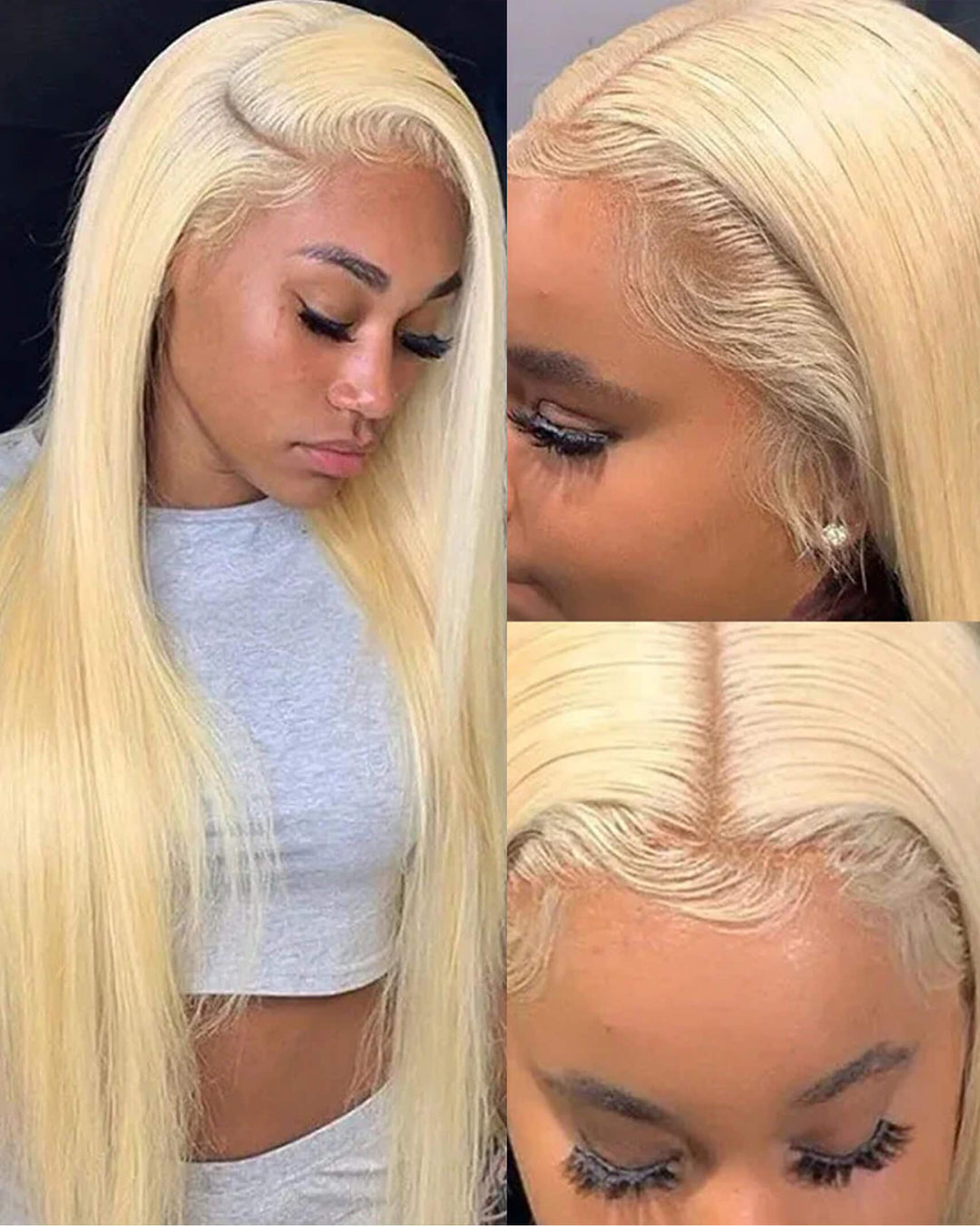 Flash Sale $159=28inch Wig eullair TikTok Trendy Bomb Pre Colored 13x4 Straight Lace Frontal Human Hair Wig Invisible Lace