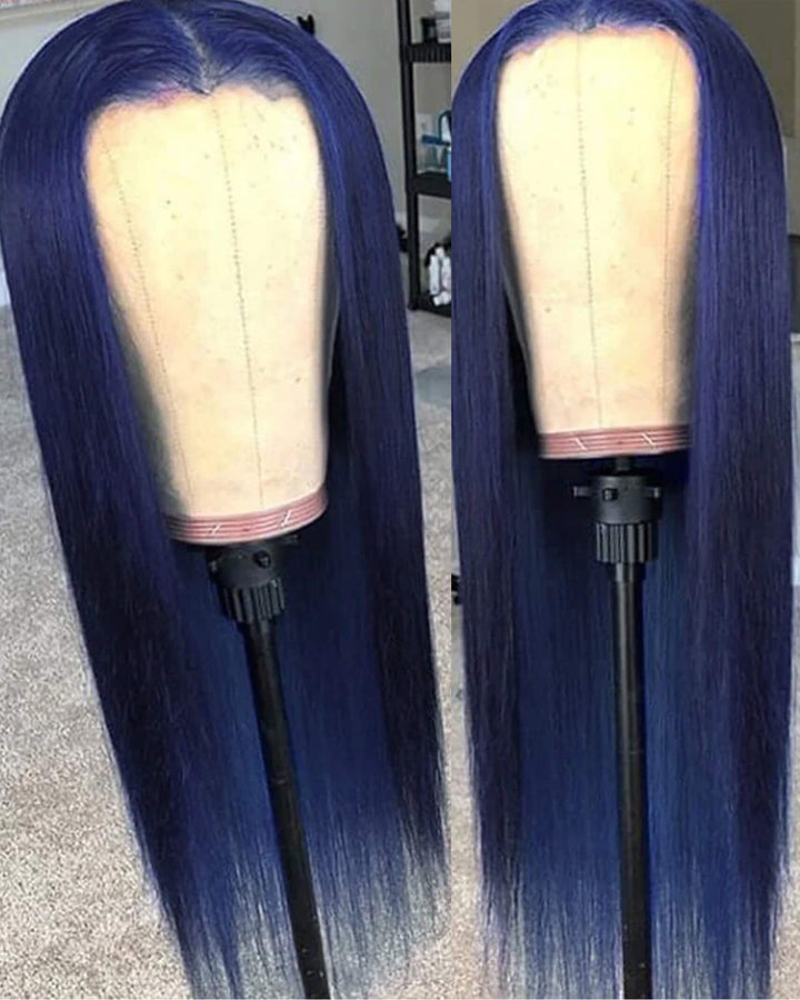 Flash Sale $159=28inch Wig eullair TikTok Trendy Bomb Pre Colored 13x4 Straight Lace Frontal Human Hair Wig Invisible Lace