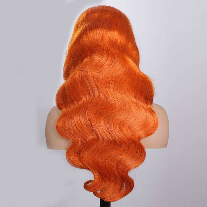 Flash Sale $159=28inch| Fabulous Fall Wavy Colored Wig! eullair Affordable Body Wave Human Hair 13x4 Lace Frontal Wig| Cost-effective Choice