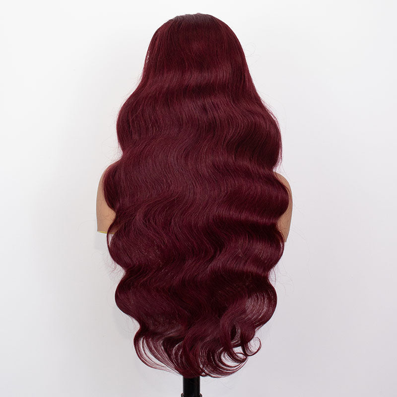 Flash Sale $159=28inch| Fabulous Fall Wavy Colored Wig! eullair Affordable Body Wave Human Hair 13x4 Lace Frontal Wig| Cost-effective Choice