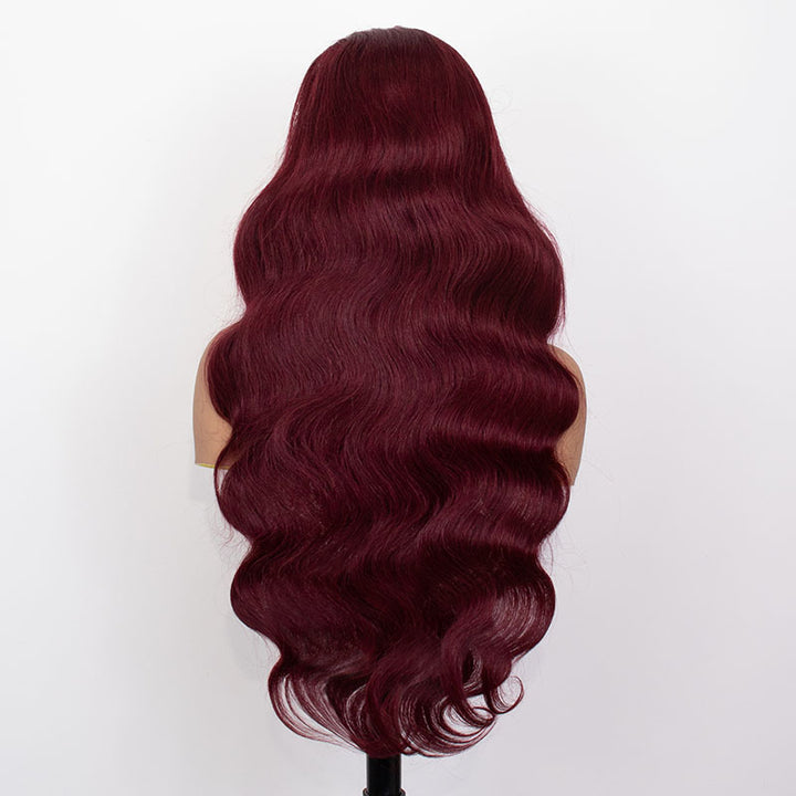 Flash Sale $159=28inch| Fabulous Fall Wavy Colored Wig! eullair Affordable Body Wave Human Hair 13x4 Lace Frontal Wig| Cost-effective Choice