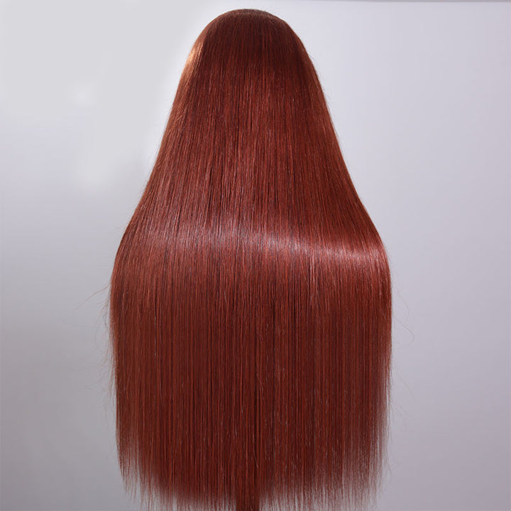Flash Sale $159=28inch Wig| eullair TikTok Trendy Bomb Pre Colored 13x4 Lace Frontal Human Hair Wig Invisible Lace