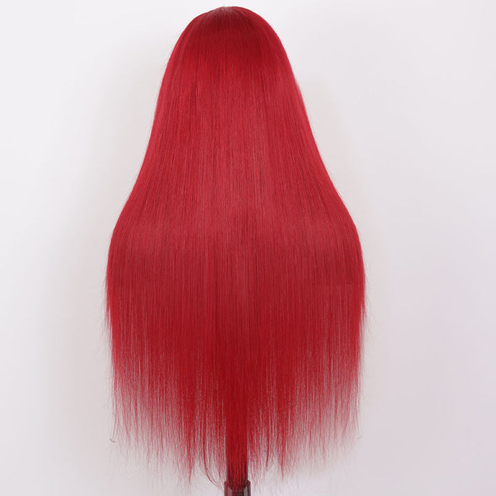 Flash Sale $159=28inch Wig| eullair TikTok Trendy Bomb Pre Colored 13x4 Lace Frontal Human Hair Wig Invisible Lace