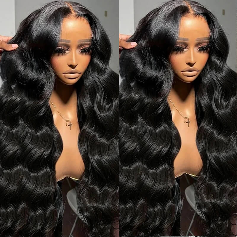 eullair 4x4 HD Transparent Lace Closure Wig Best Human Hair Wigs For Women All Textures 12-30
