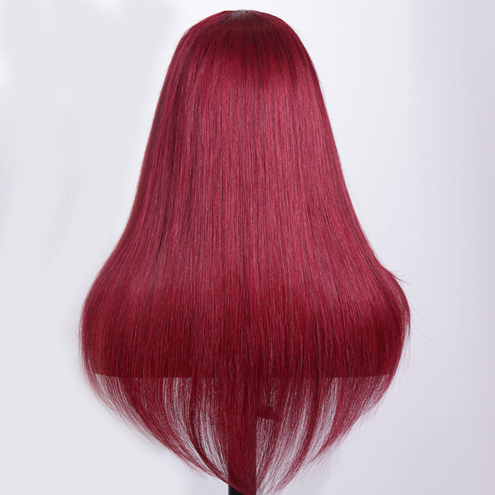 TikTok Hairstylist Trendy Layerers | eullair Popular Layered Cut Lace Frontal Highlight Straight Wigs Pre Colored Human Hair Wigs