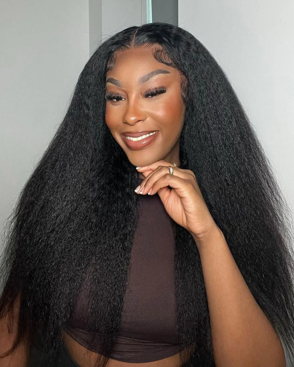 eullair 4x4 HD Transparent Lace Closure Wig Best Human Hair Wigs For Women All Textures 12-30  47