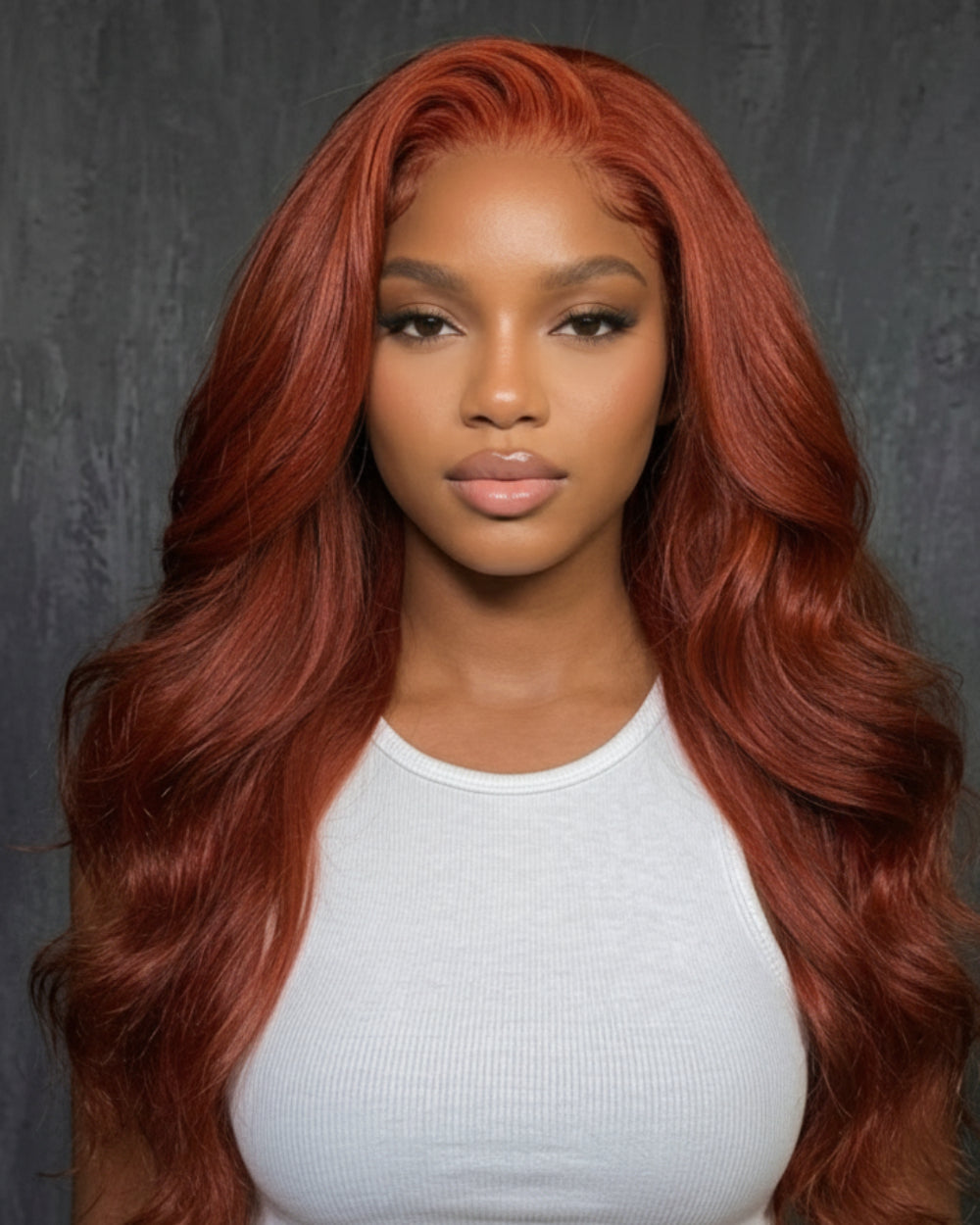eullair Reddish Ginger Lace Front Human Hair Wig | 13x4 & 6x4 HD Lace, Pre-Colored & Ready to Wear