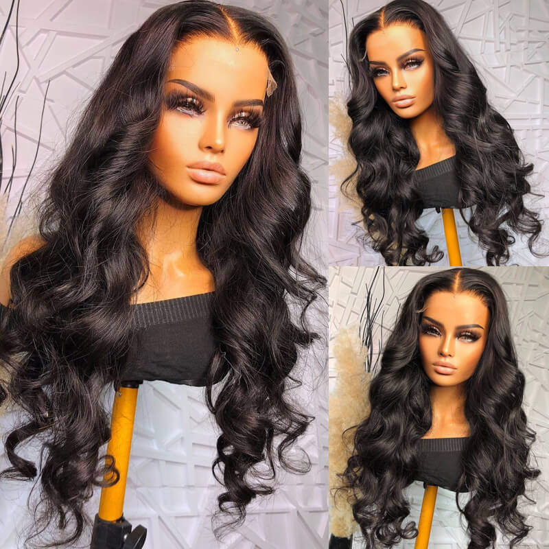 eullair Body Wave HD Transparent Lace Frontal Human Hair Wig | Must Have Style