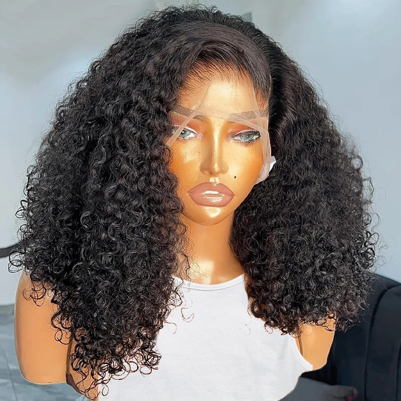 $59 Flash Sale|eullair Short Curly Bob Wig Lace Front Human Hair Wigs Straight/Body Wave Lace Frontal Wig For Women