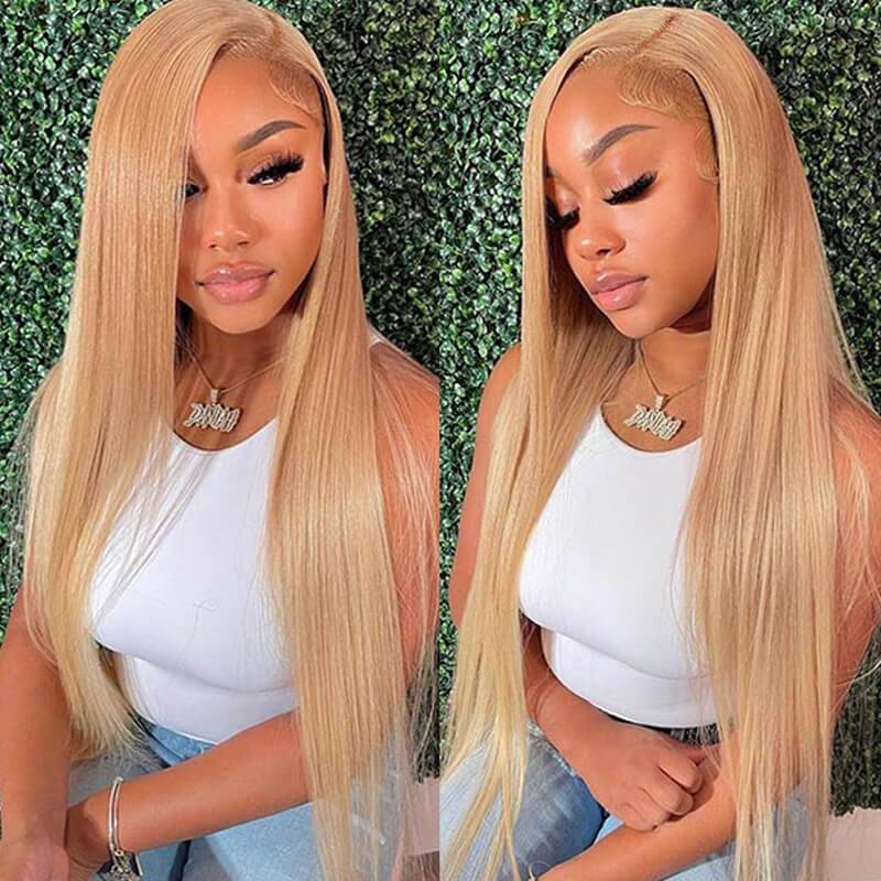 Bombshell Wig | eullair Glueless Honey Blonde Lace Front Wig | Brown Girl Blonde
